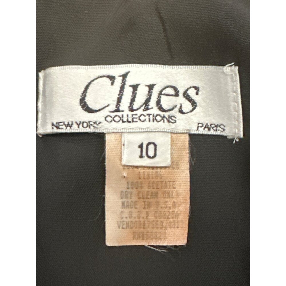Clues Collections Basic Black Midi Sleeveless Coc… - image 5